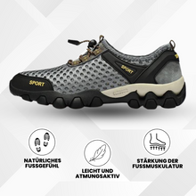 Lade das Bild in den Galerie-Viewer, Orthtrek - wasserfester Barfuß-Trekkingschuh für Schmerzlinderung