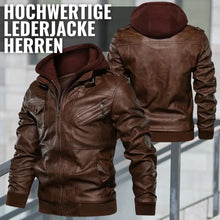 Lade das Bild in den Galerie-Viewer, Connery - Hochwertige Lederjacke Herren