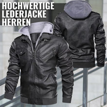 Lade das Bild in den Galerie-Viewer, Connery - Hochwertige Lederjacke Herren