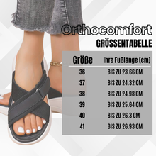 Lade das Bild in den Galerie-Viewer, Orthocomfort - patentierte, orthopädische Sandalen für Schmerzlinderung