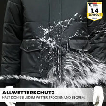 Lade das Bild in den Galerie-Viewer, ThermoMax - Herren-Kapuzenjacke für den Winter – Dick gefütterter, lässiger Windbreaker mit Taschen