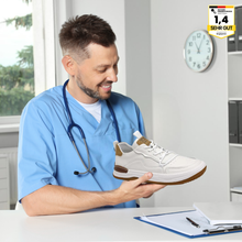 Lade das Bild in den Galerie-Viewer, Originalgetreue Pelle Italiana - ergonomische Schuhe zur Schmerzlinderung aus echtem Leder