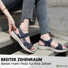 Lade das Bild in den Galerie-Viewer, OrthoKlara - ergonomische, schmerzlindernde & rutschfeste Sandalen für Damen - Sonderaktion 1+1 Gratis