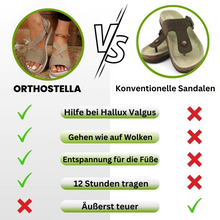 Lade das Bild in den Galerie-Viewer, OrthoStella - ergonomische schmerzlindernde Sandalen für Damen - Sonderaktion 1+1 Gratis