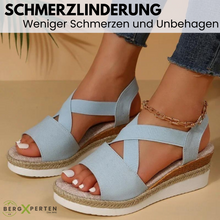Lade das Bild in den Galerie-Viewer, OrthoStella - ergonomische schmerzlindernde Sandalen für Damen - Sonderaktion 1+1 Gratis