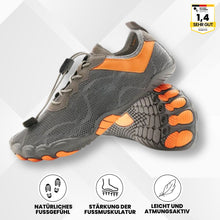 Lade das Bild in den Galerie-Viewer, FreeStep - ergonomische, schmerzlindernde & wasserdichte Barfußschuhe