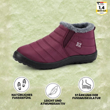 Lade das Bild in den Galerie-Viewer, Fusswohl - ergonomische & rutschfeste Komfort-Winterstiefel
