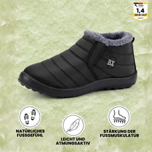 Lade das Bild in den Galerie-Viewer, Fusswohl - ergonomische & rutschfeste Komfort-Winterstiefel