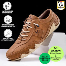 Lade das Bild in den Galerie-Viewer, Ibex - ergonomischer, schmerzlindernder & wasserdichter Leder-Barfußschuh - Sonderaktion 1+1 Gratis