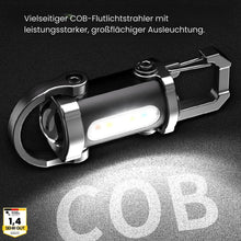 Lade das Bild in den Galerie-Viewer, KeyLite Pro – Die starke Mini-Taschenlampe inkl. Powerbank für deinen Schlüsselbund