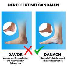 Lade das Bild in den Galerie-Viewer, Orthocomfort - patentierte, orthopädische Sandalen für Schmerzlinderung