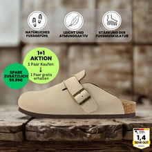 Lade das Bild in den Galerie-Viewer, VitalClogs - ergonomische & rutschfeste Clogs - das Original - Sonderaktion 1+1 Gratis