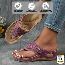 Lade das Bild in den Galerie-Viewer, VivaKomfort - ergonomische & rutschfeste Sandalen zur Schmerzlinderung