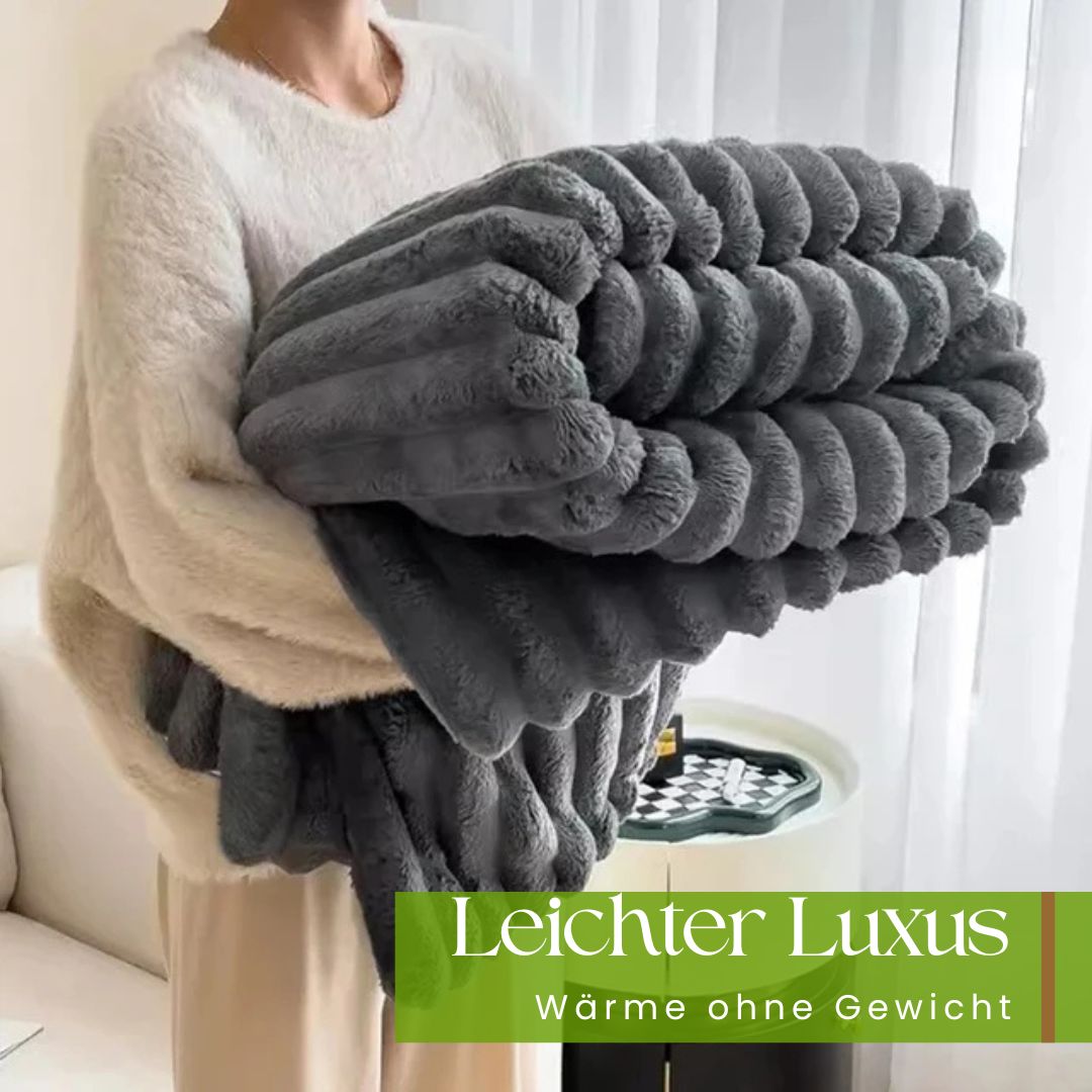 Kuschelwunder Deluxe – Extra Große Premium-Fleece-Decke