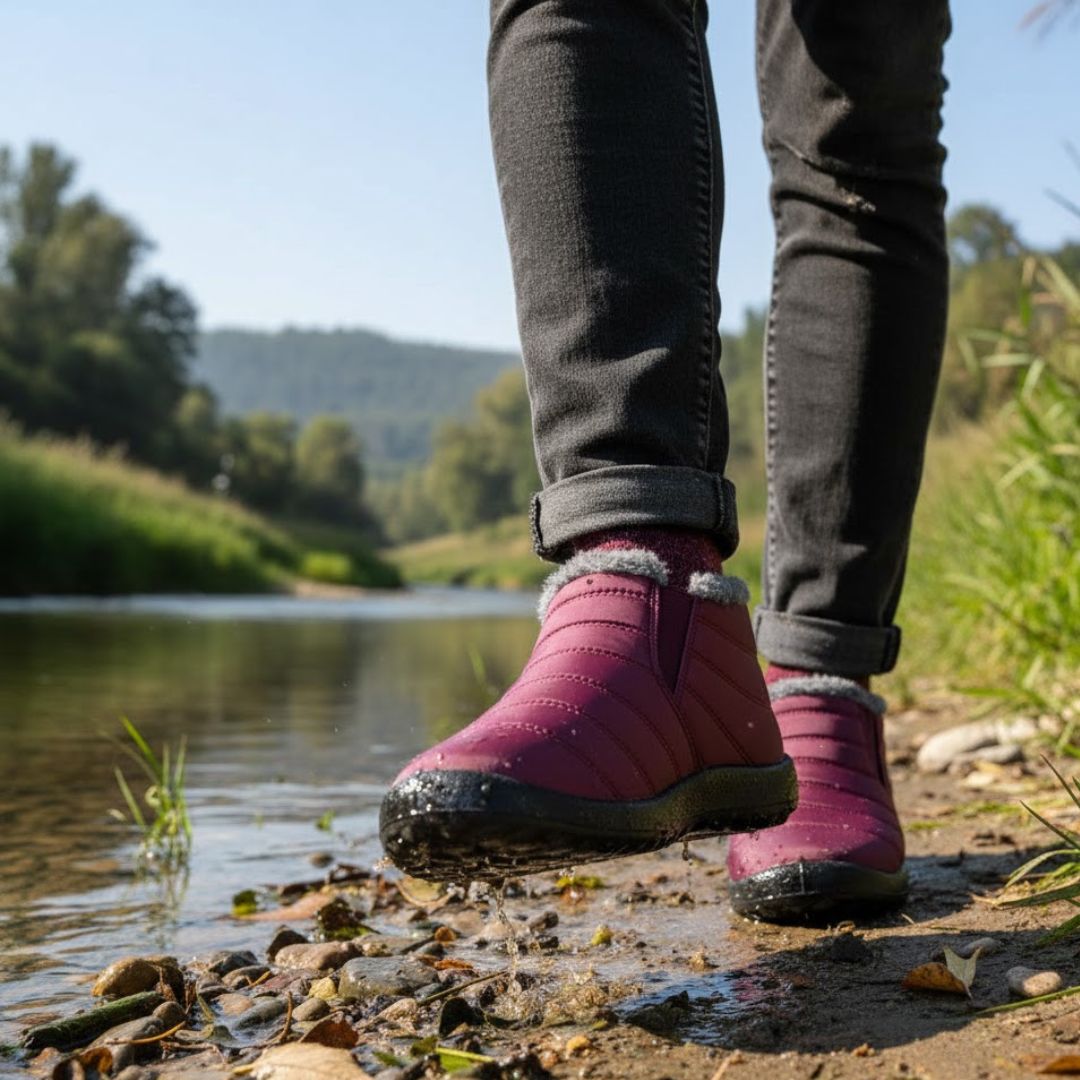 Fusswohl - ergonomische & rutschfeste Komfort-Winterstiefel