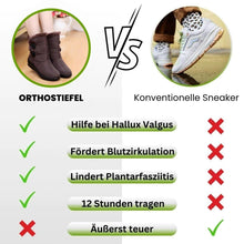 Lade das Bild in den Galerie-Viewer, Orthostiefel - ergonomische &amp; wasserdichte Winterstiefel für Damen
