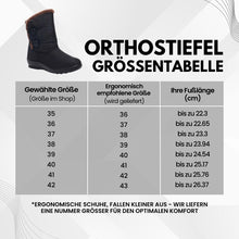 Lade das Bild in den Galerie-Viewer, Orthostiefel - ergonomische &amp; wasserdichte Winterstiefel für Damen
