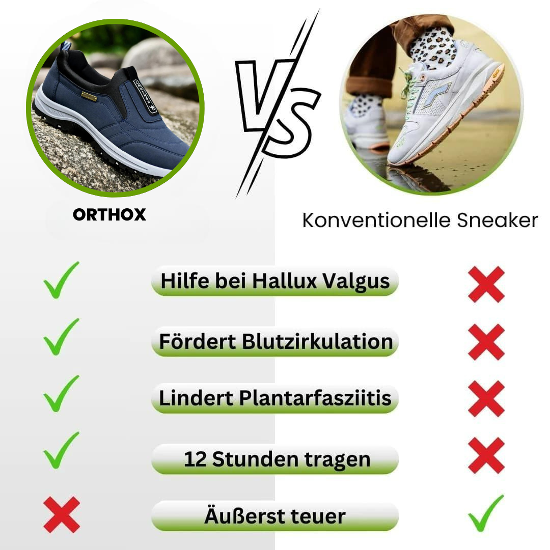 OrthoX Max - ergonomische & wasserdichte Schuhe zur Schmerzlinderung - Unisex