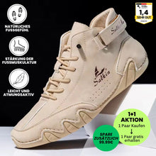 Lade das Bild in den Galerie-Viewer, Alpaka - orthopädische, wasserdichte &amp; rutschfeste Leder-Barfußschuhe - Sonderaktion 1+1 Gratis
