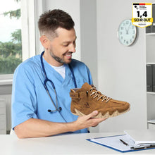 Lade das Bild in den Galerie-Viewer, Alpaka - orthopädische, wasserdichte &amp; rutschfeste Leder-Barfußschuhe - Sonderaktion 1+1 Gratis
