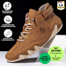 Lade das Bild in den Galerie-Viewer, Alpaka - orthopädische, wasserdichte &amp; rutschfeste Leder-Barfußschuhe - Sonderaktion 1+1 Gratis
