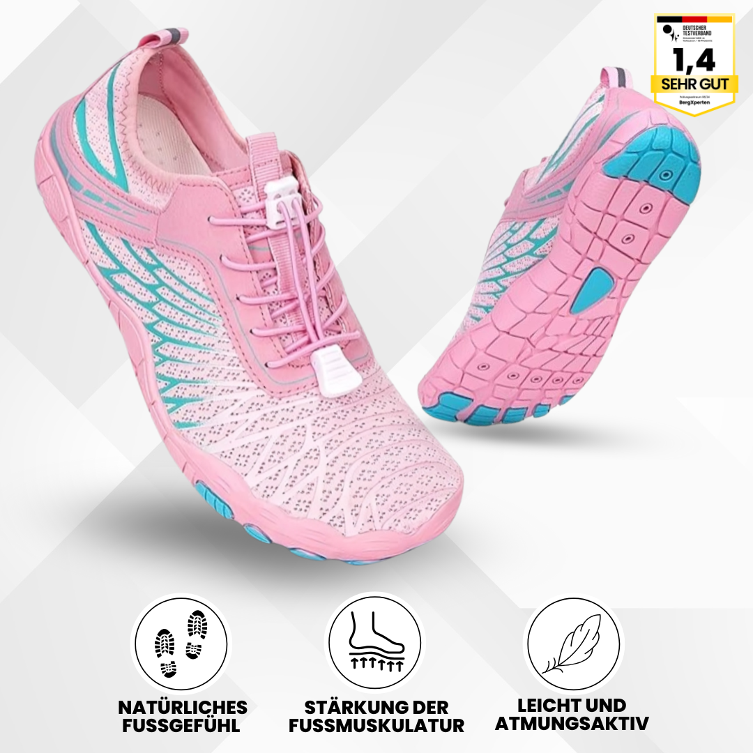 FloraX Pro - ergonomische, schmerzlindernde & wasserdichte Barfußschuhe