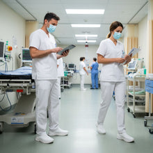 Lade das Bild in den Galerie-Viewer, VivaCare+ ergonomische &amp; rutschfeste Schmerzlinderungs-Schuhe für lange Schichten
