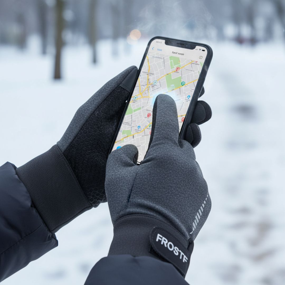 FROSTFIT PRO - Extrem rutschfester & reflektierender Thermohandschuh