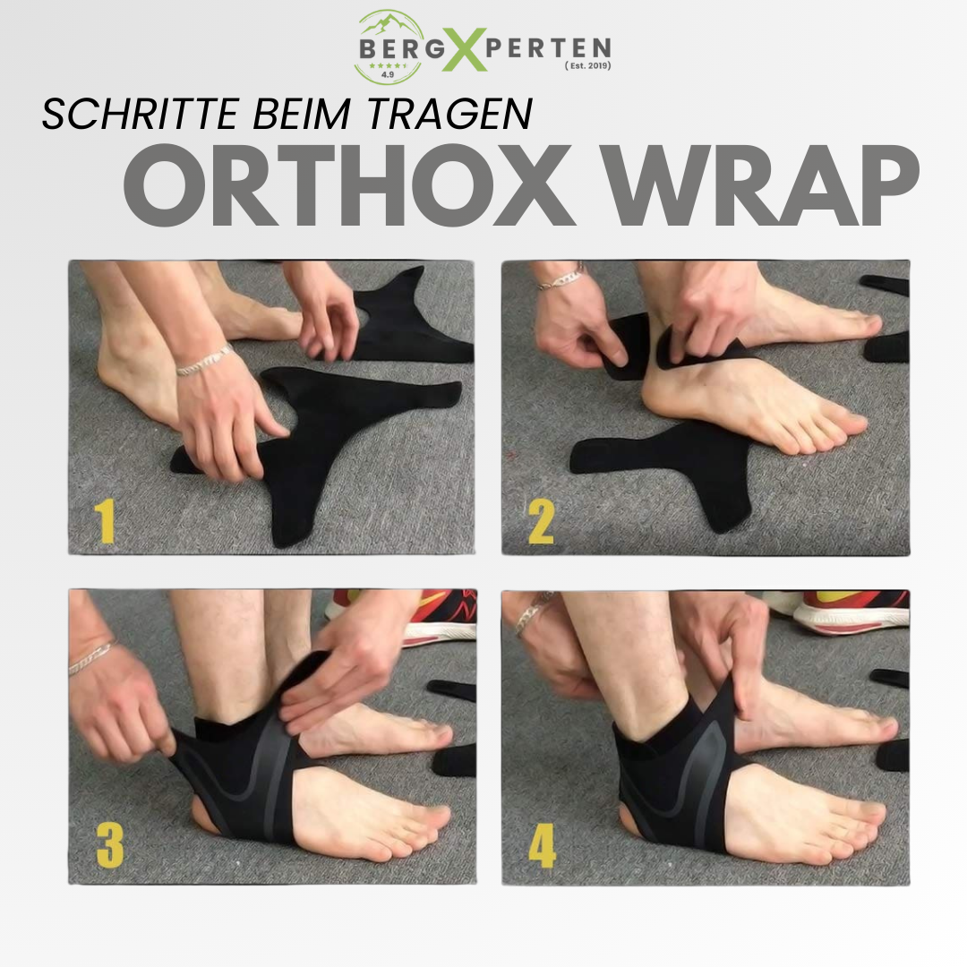 OrthoX Wrap - zur schnellen Linderung von Fußschmerzen