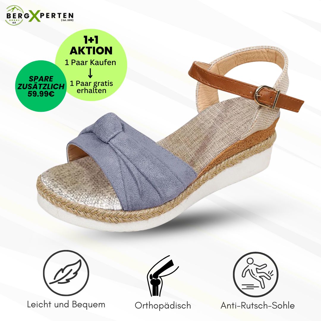 OrthoLuna  - orthopädische schmerzlindernde Sandalen für mehr Komfort - Sonderaktion 1+1 Gratis