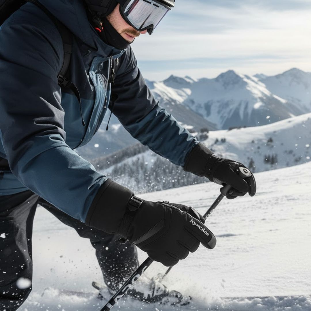 FREEZR Pro Ski-Handschuhe Premium