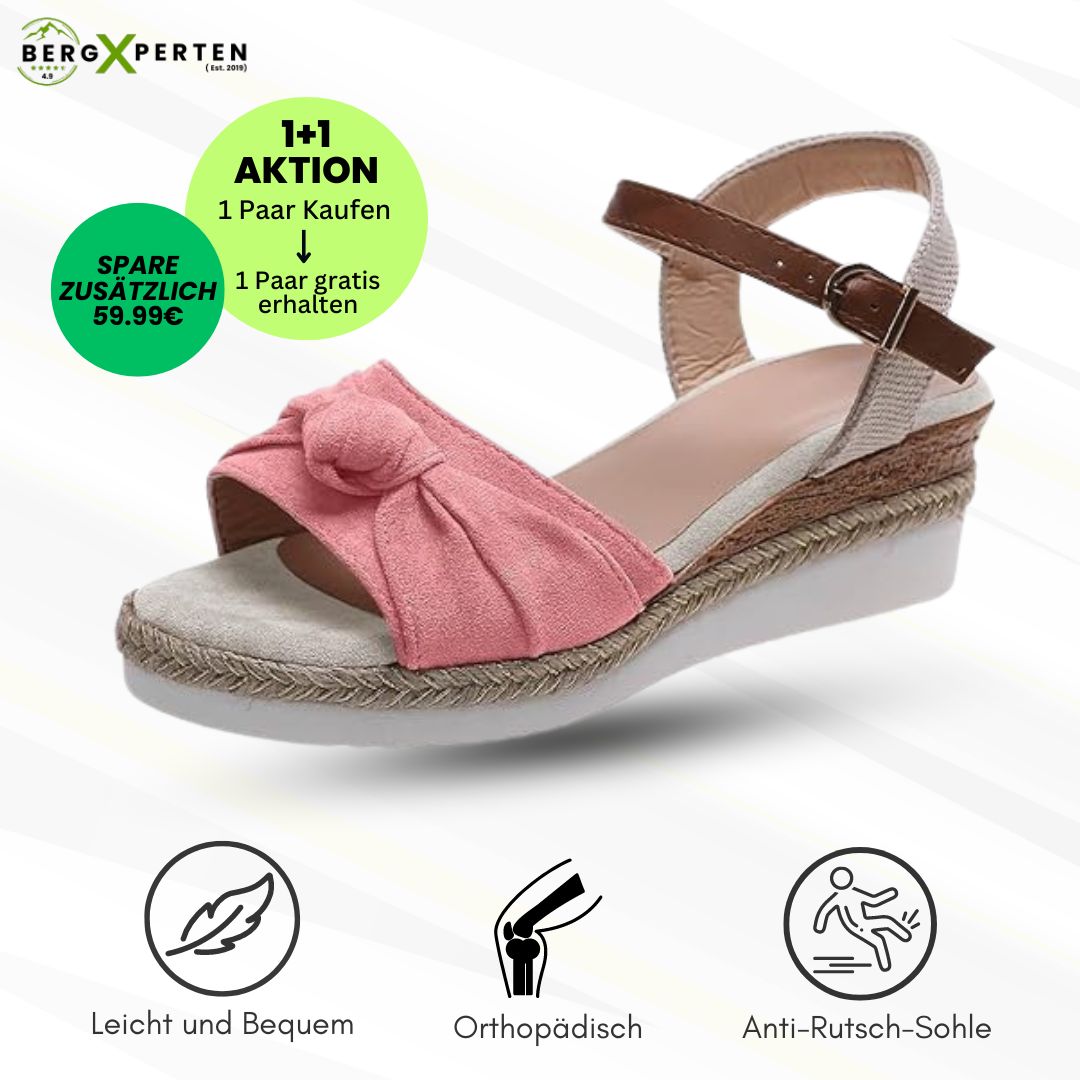 OrthoLuna  - orthopädische schmerzlindernde Sandalen für mehr Komfort - Sonderaktion 1+1 Gratis