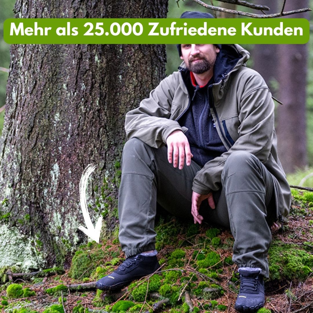 OrthoThermo - schmerzlindernde, wasserabweisende & gefütterte Barfußschuhe