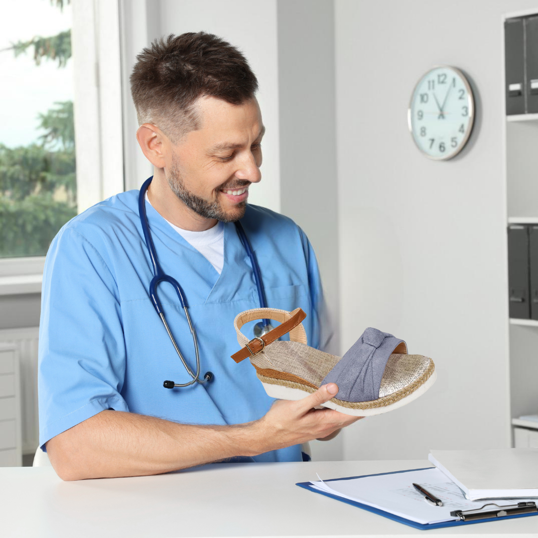 OrthoLuna  - orthopädische schmerzlindernde Sandalen für mehr Komfort - Sonderaktion 1+1 Gratis