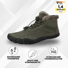 Lade das Bild in den Galerie-Viewer, OrthoThermo - schmerzlindernde, wasserabweisende &amp; gefütterte Barfußschuhe
