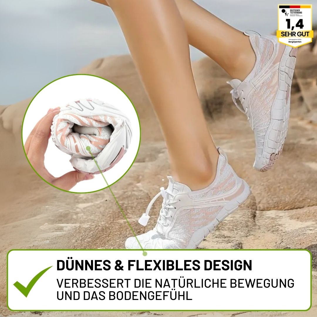FloraX Pro - ergonomische, schmerzlindernde & wasserdichte Barfußschuhe - Sonderaktion 1+1 Gratis