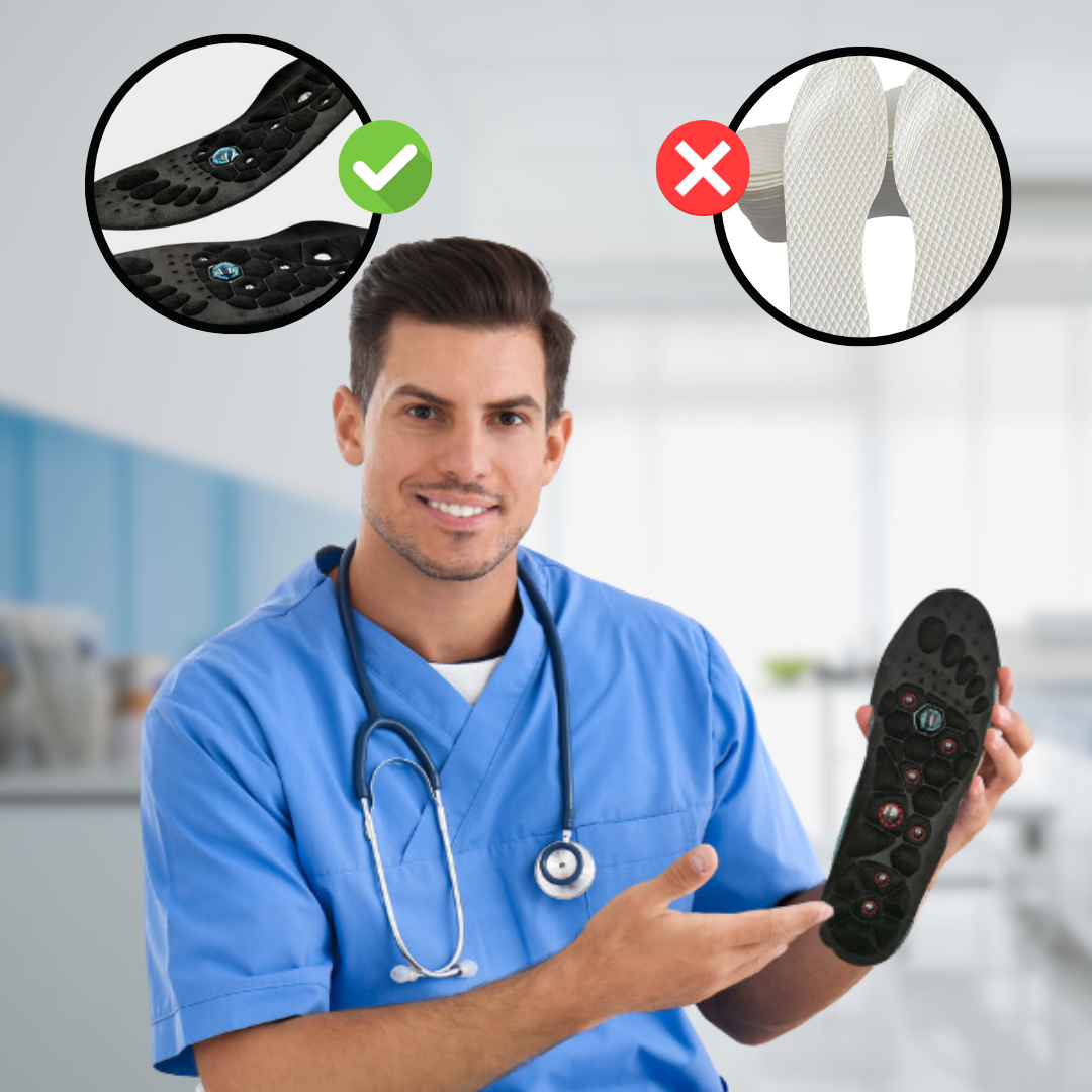 Orthosole - Erleichterung für schmerzende Füße - das Original