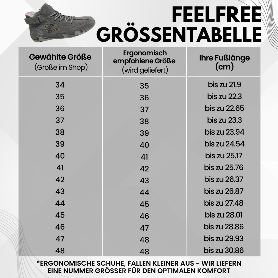 FeelFree – ergonomische, schmerzlindernde & wasserdichte Barfußschuhe