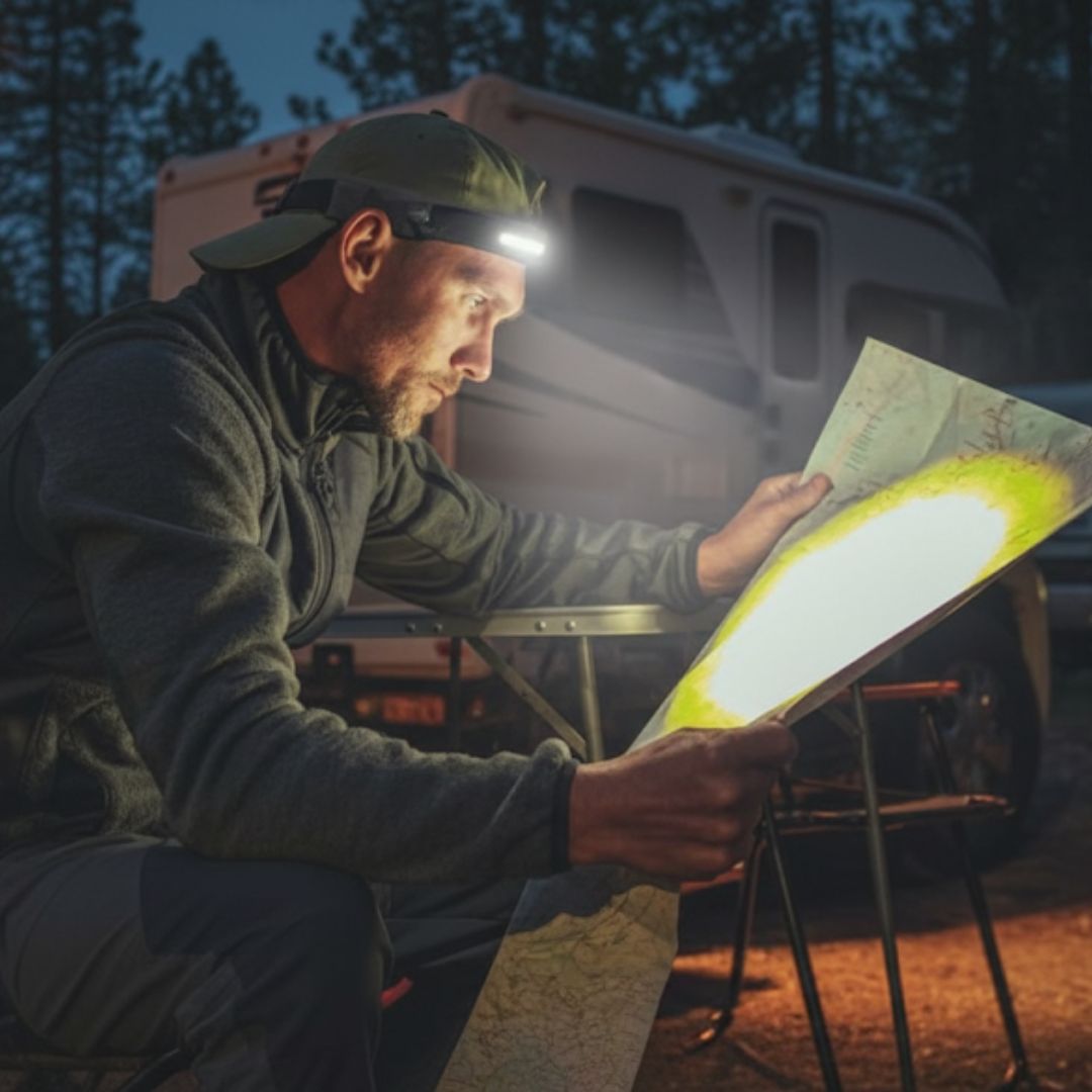 PROFI 350 - 2 IN 1 LED Stirnlampe - Das Original