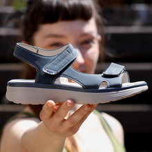 Lade das Bild in den Galerie-Viewer, OrthoKlara - ergonomische,  schmerzlindernde &amp; rutschfeste Sandalen für Damen - Sonderaktion 1+1 Gratis
