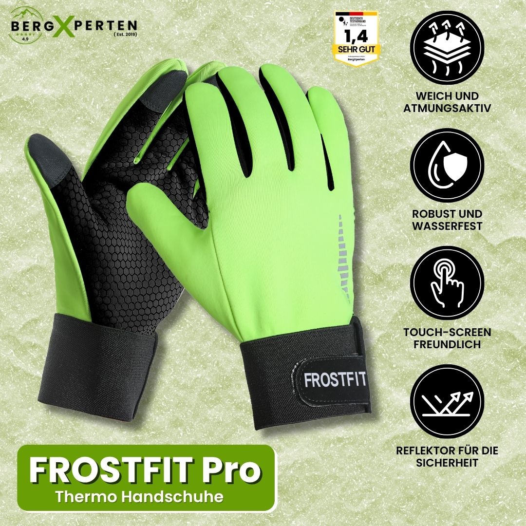 FROSTFIT PRO - Extrem rutschfester & reflektierender Thermohandschuh