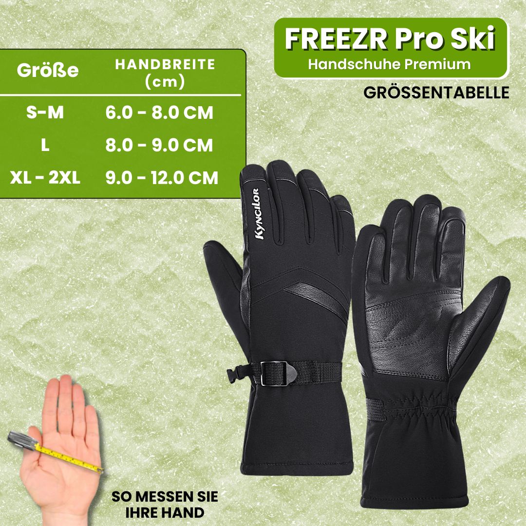FREEZR Pro Ski-Handschuhe Premium