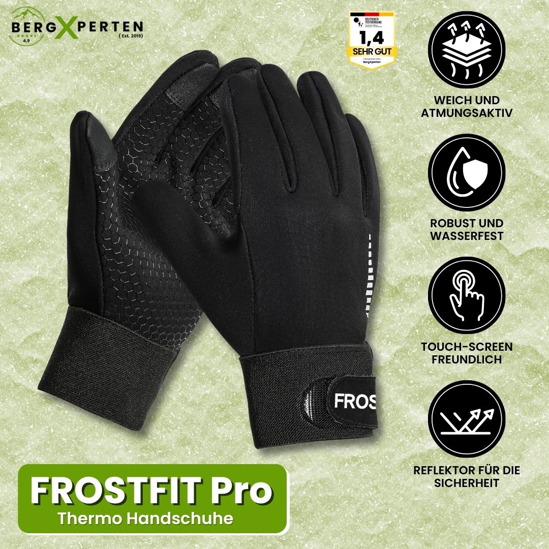 FROSTFIT PRO - Extrem rutschfester & reflektierender Thermohandschuh