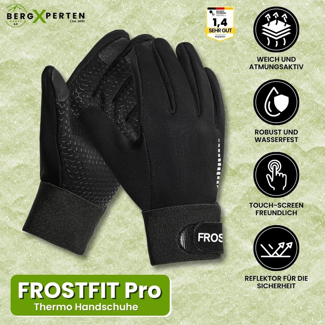 FROSTFIT PRO - Extrem rutschfester & reflektierender Thermohandschuh