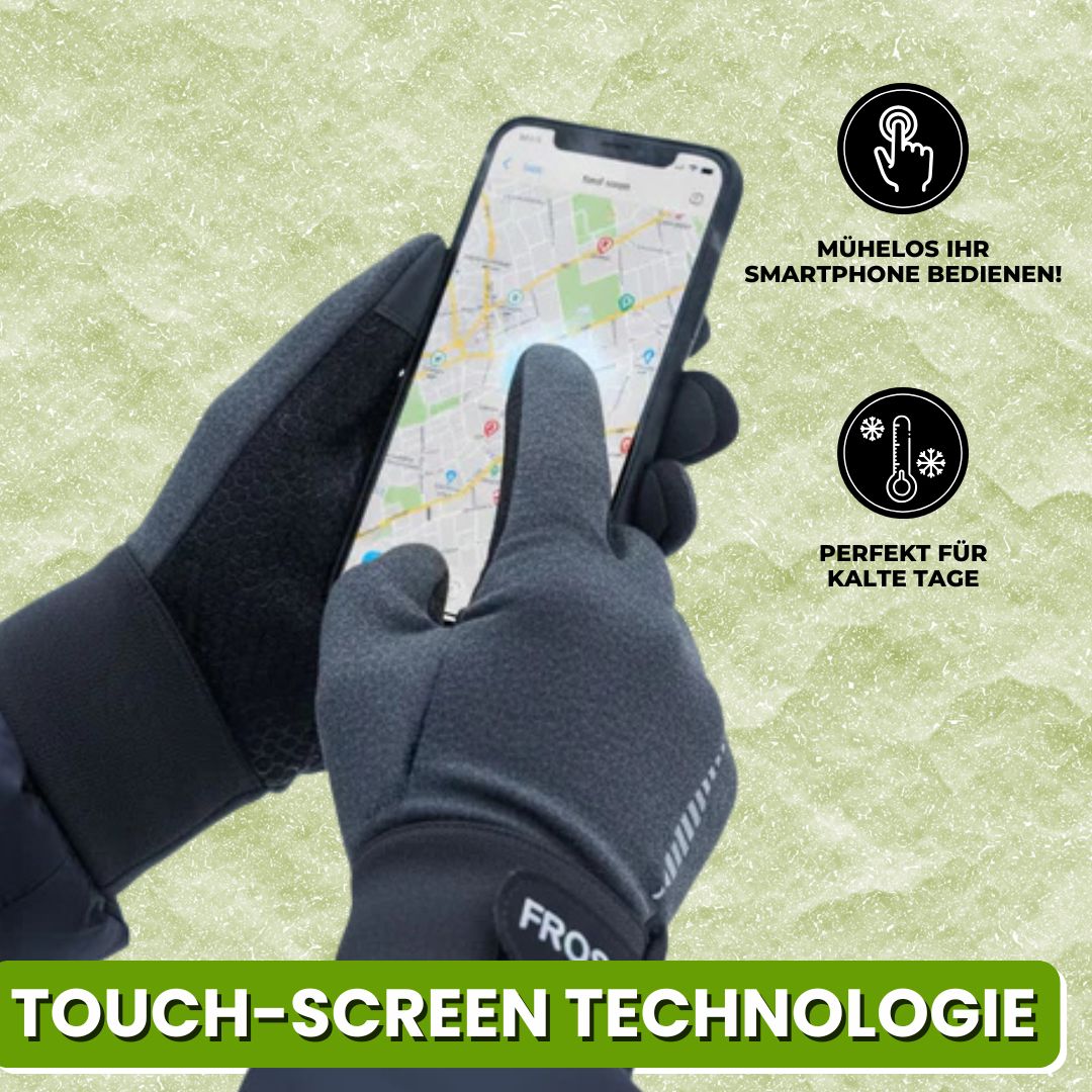 FROSTFIT PRO - Extrem rutschfester & reflektierender Thermohandschuh