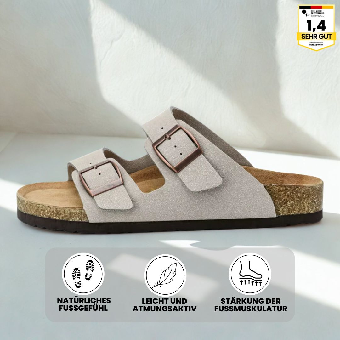 FeelFree - ergonomischen & rutschfeste Kork-Sandalen