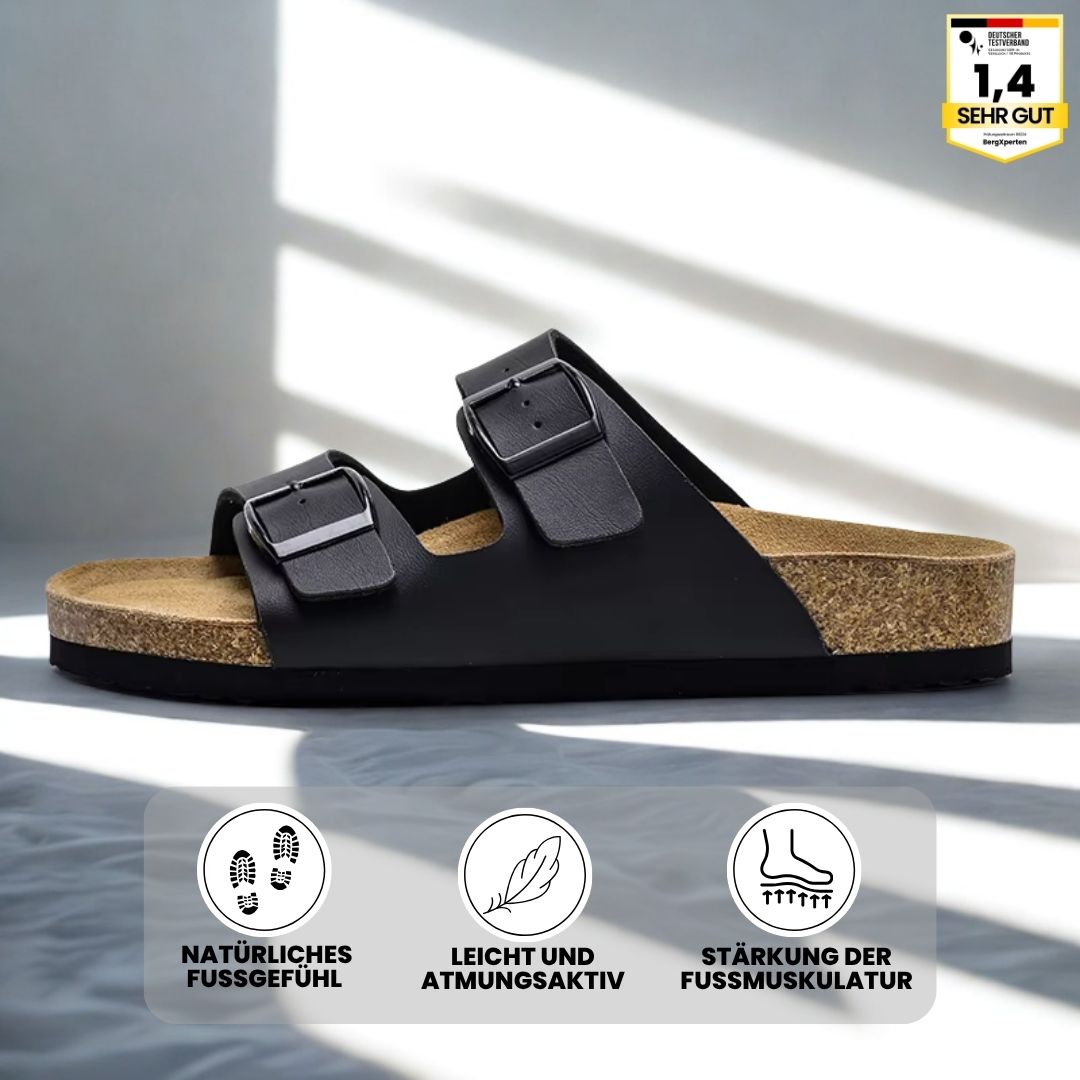 FeelFree - ergonomischen & rutschfeste Kork-Sandalen