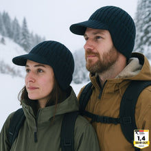 Lade das Bild in den Galerie-Viewer, Fjordwarm – Skandinavische Wintermütze mit Ohrenschutz (Unisex-Einheitsgröße)
