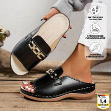 Lade das Bild in den Galerie-Viewer, Florana - ergonomische &amp; rutschfeste Schmerzlinderungs-Sandalen
