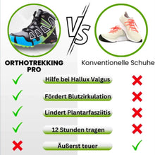 Lade das Bild in den Galerie-Viewer, OrthoTrekking Pro - ergonomische schmerzlindernde Trekking u.-Wanderschuhe
